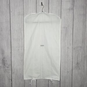Dolce & Gabbana Garment Bag White Dress Cover Travel Storage 19.5x35.5